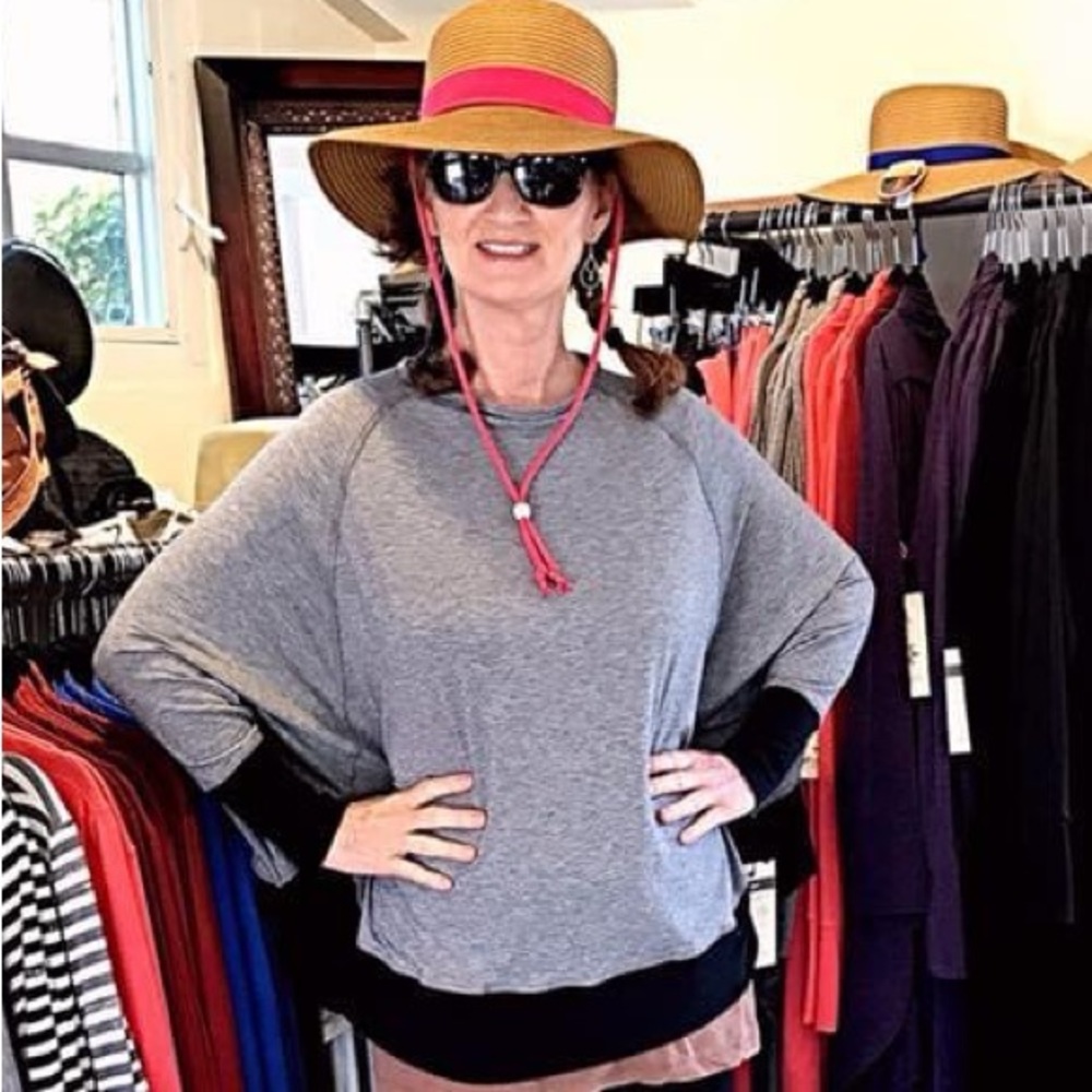 Deidre dolman comfy loose eco lite fabric in America